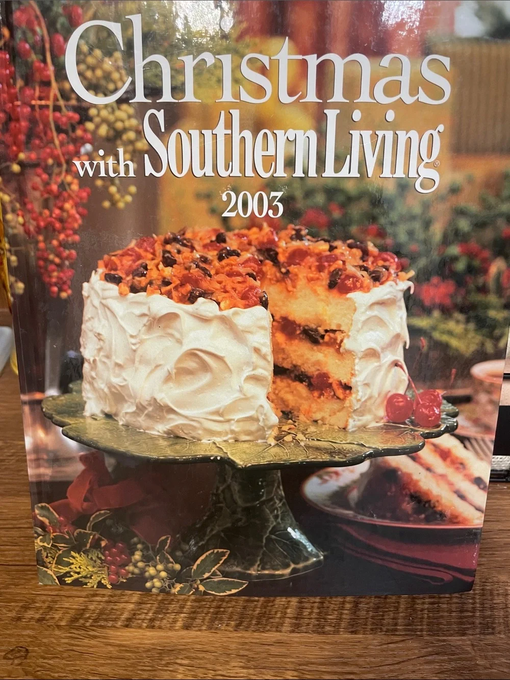 Southern Living Christmas 2003 Cookbook - White, Red, Green